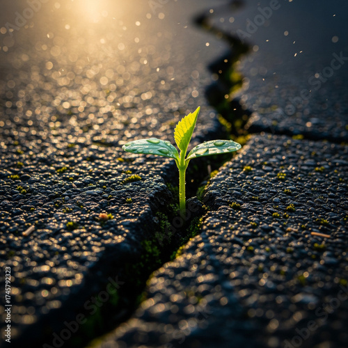 Resilience: A Sapling's Breakthrough
