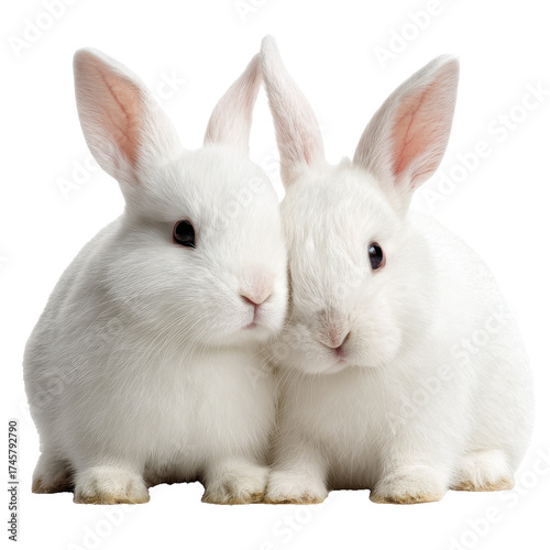 white rabbits png cuddling rabbits png bunny pair png cute rabbits png pets png transparent background image