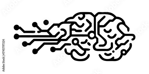 vector illustration of a silhouette of a man riding a bike