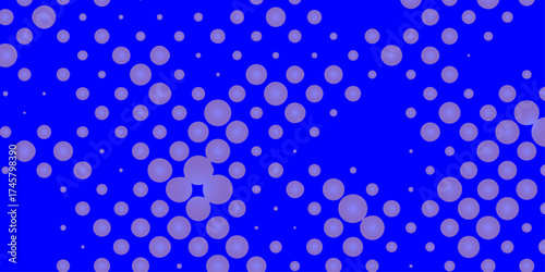 Modern abstract illustration with colorful gradient circle pop art texture style design, halftone dots blue color texture gradient grunge glowing geometric diagonal pattern texture background.