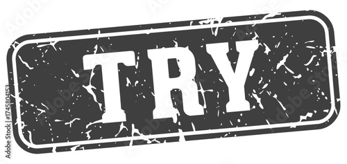 try rectangular sign. try stamp