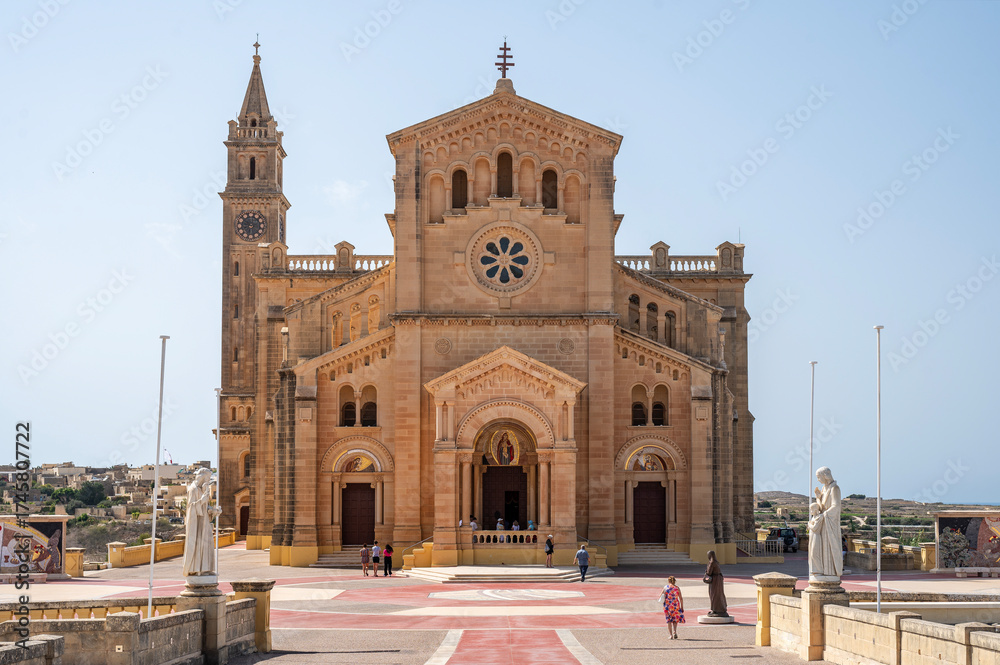 Obraz premium Ta' Pinu Church - Gharb, Malta 