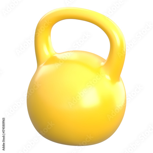 Kettlebell – 3D Icon