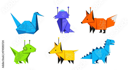 Origami Animals and Dinosaur Collection.