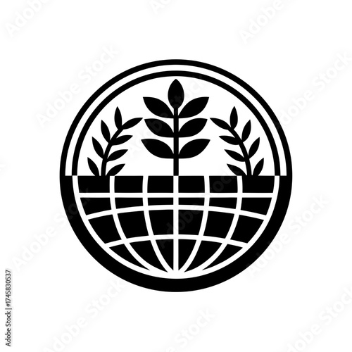 global agriculture growth icon
