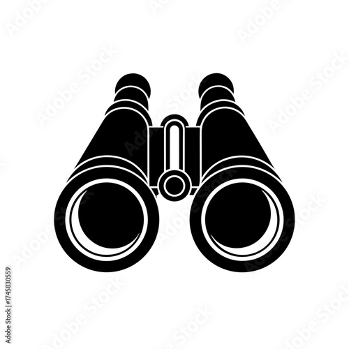 bird watching binoculars icon
