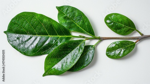 green leaves background