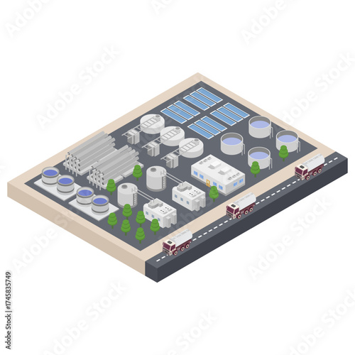 Isometric water treatment