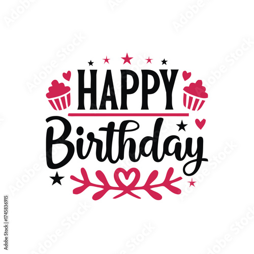 black, adds, sweet, stars, festive, flourish, with, hearts, keywords:, party, illustration, event, fun, text, invitation, pink, card, lettering, celebration, background, miscellaneous