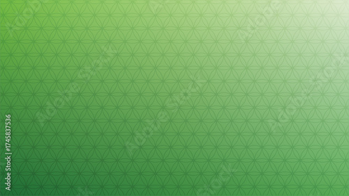 Abstract pixelated gradient background in shades of green geometric pattern