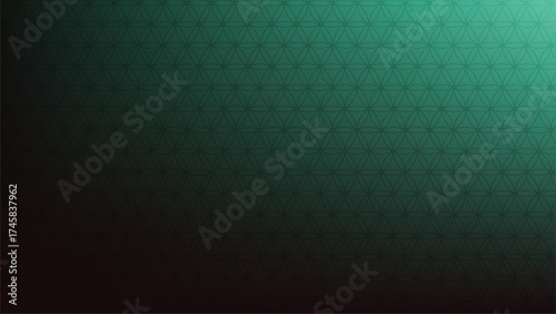 Abstract geometric pixelated gradient pattern with teal and dark tones