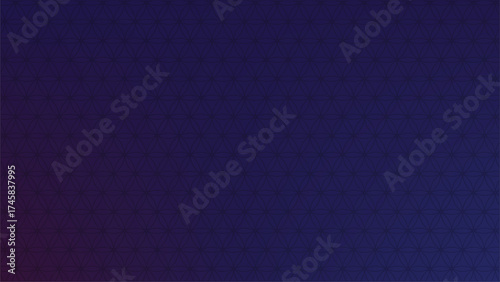 Abstract geometric digital art with dark blue and purple hues and subtle gradient shifts