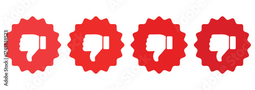 Thumb up and down outline icon isolated on white background. Like and dislike social network pictograms. Outline positive and negative buttons. Thump Up and Thump Down or Like and Dislike buttons
