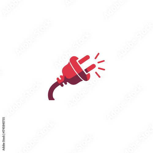 red plastic clamp
