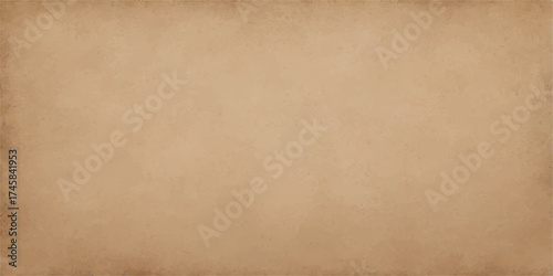 A vintage brown paper texture background with grunge, aged parchment and stained, rough surface pattern