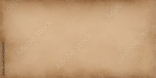 Vintage, grungy old paper texture background in sepia with brown stains and an aged parchment pattern