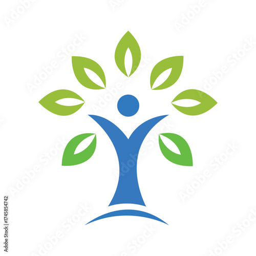 Abstract people icon