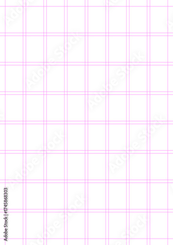 Grid System A4 Pink. Typography Layout Template for Design.