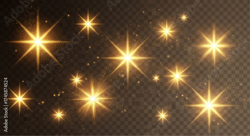 Captivating image of sparkling stars illuminating the dark night sky, creating a stunning visual experience.