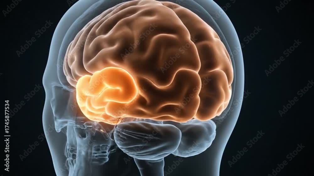 Brain Structure Animation Human Brain Anatomy Animation Temporal Lobe Function and Structure ...