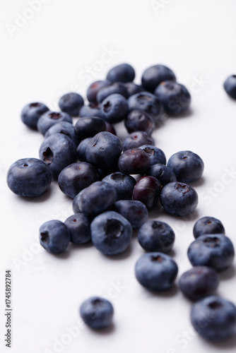 Wallpaper Mural Blueberries on marble table  Torontodigital.ca