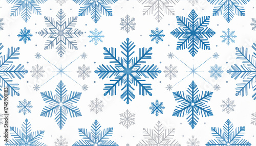 Seamless Patterns with Hand-drawn Elements