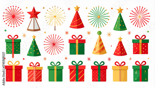 Flat Design Vector Icons & Infographic Style Illustrations