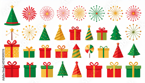 Flat Design Vector Icons & Infographic Style Illustrations