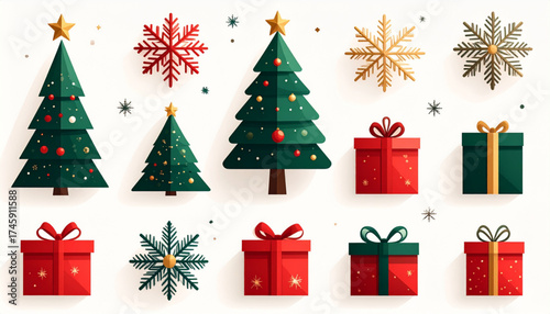 Flat Design Vector Icons & Infographic Style Illustrations