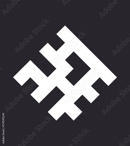 Free Download Black White Simple Logo - GFXLoad