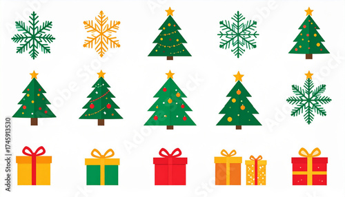 Flat Design Vector Icons & Infographic Style Illustrations