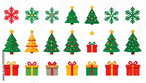 Flat Design Vector Icons & Infographic Style Illustrations