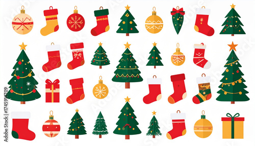 Flat Design Vector Icons & Infographic Style Illustrations