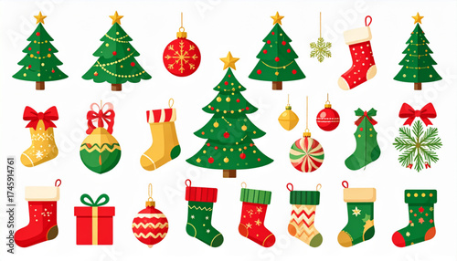 Flat Design Vector Icons & Infographic Style Illustrations