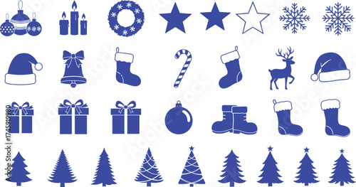 Vector collection of blue doodle arrows, scribbled frames, and highlighter marks. Hand-drawn sketchy shapes for creative projects