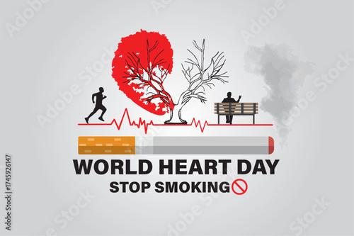World Heart Day. Stop Smoking.