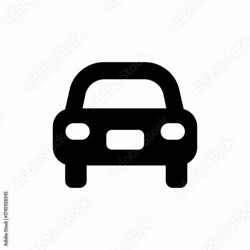 car vehicle icon sign vector