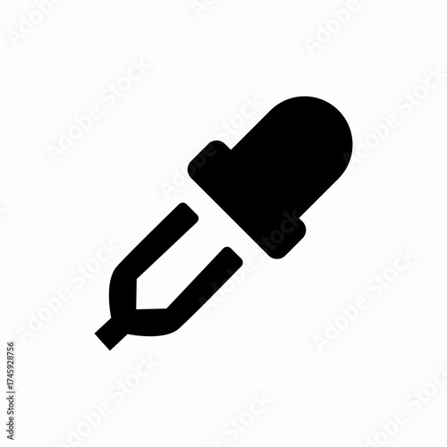 pipette drop icon sign vector
