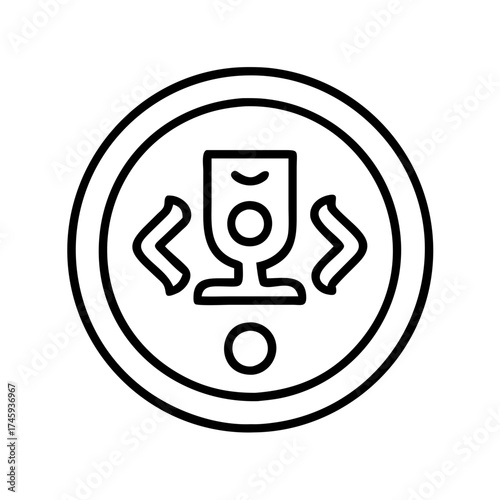 Vector art of microphone with code symbol of podcasting and audio recording modern technology for communication and broadcasting
