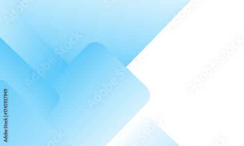 Soft Blue Rounded Squares Overlay” — Layered translucent rounded squares in cool blue gradients for a fresh, high-trust tech look with open space for messaging