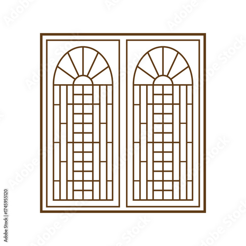 Window Guard vector illustration	
