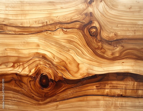 Dark Rich Wood Texture Background