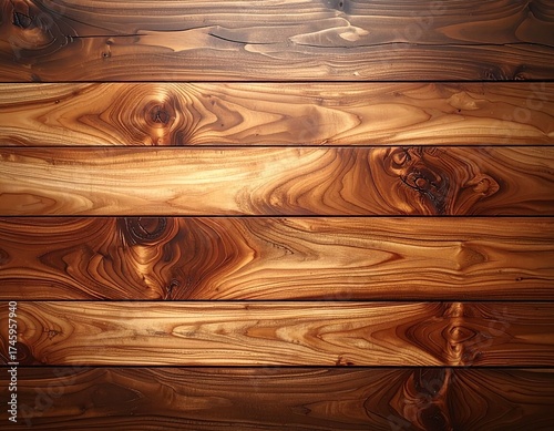 Dark Rich Wood Texture Background