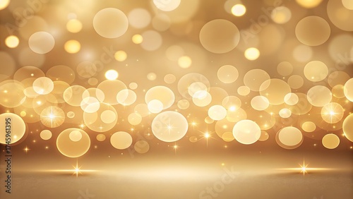 abstract background with bokeh