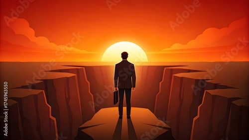 silhouette of man standing on the beach