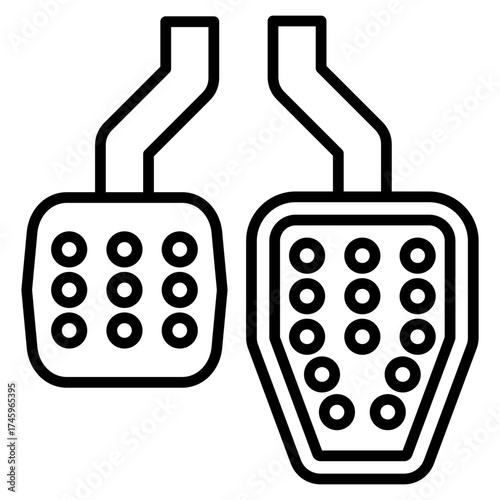 Clutch Pedal Icon