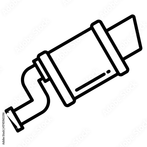 Exhaust Pipe Icon