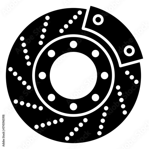 Brake Disc Icon