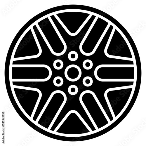 Wheel Rim Icon