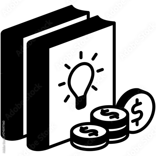 Insight Mini Illustration Isometric Icon. Use For Modern Concept, Print, Ui, Ux Kit, Web And App Development. Vector Related To Market, Business, Finace